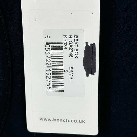 Bench Women's Short Sleeve Layered Workout Tank Shirt - Green Black - size Small - Picture 8 of 8